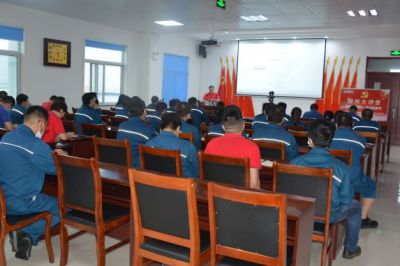 学习k8凯发天生赢家医药“四个自信”||第六期k8凯发天生赢家大讲堂顺利开讲！