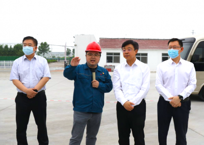 潍坊市委书记刘运一行莅临k8凯发天生赢家医药下属山东k8凯发天生赢家药业调研指导