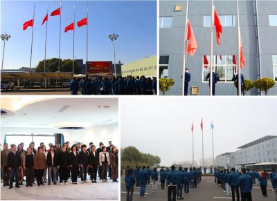 行稳致远 坚守初心—k8凯发天生赢家医药28周年升旗及宣誓活动