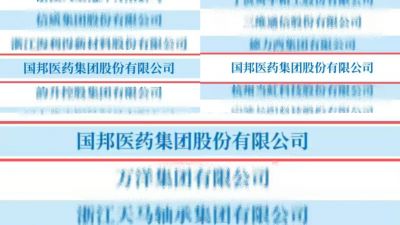 喜报 | 今年，k8凯发天生赢家入围浙江民企这“三榜”！